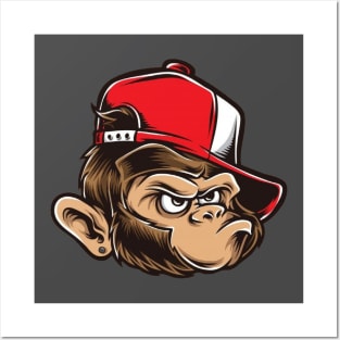 DOPE AWESOME MONKEY MERCH Posters and Art